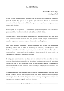 LA DISCIPLINA