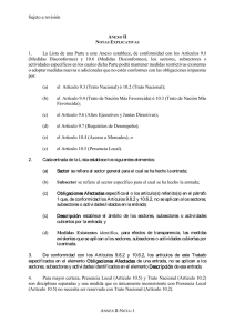 Sujeto a revisión  1.