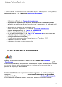 A continuación de manera más puntual se describen algunos de... Estudios de :