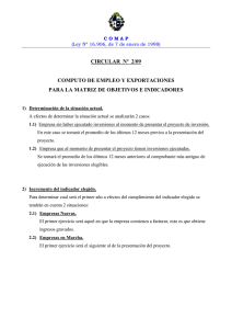 Circular de COMAP N° 2 del 2009