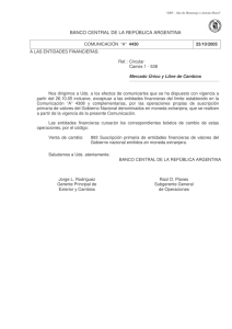 [b]COMUNICACION A 4430. 25/10/2005