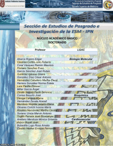 NÚCLEO ACADÉMICO BASICO DOCTORADO