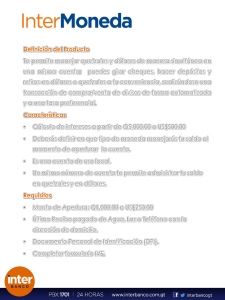Definición del Producto