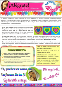 ¡Alégrate! ¡Llena de gracia!