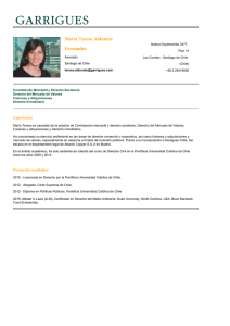 María Teresa Aldunate Fernández