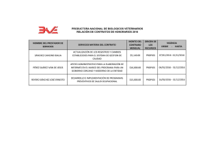 Contratos de Honorarios