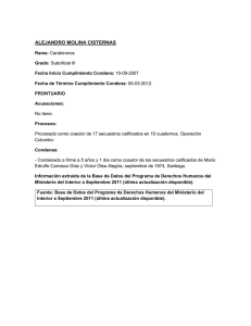 Alejandro Molina Cisternas