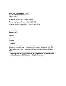 Carlos Luis Romero Muñóz
