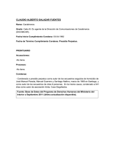 Claudio Alberto Salazar Fuentes