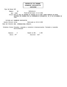 REPÚBLICA DE PANAMÁ ASAMBLEA LEGISLATIVA LEGISPAN 92