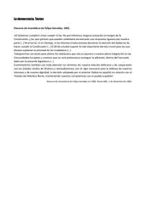 La democracia. Textos
