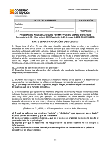 DATOS DEL ASPIRANTE CALIFICACIÓN Apellidos: _______________________________________________