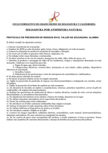 Protocolo de PREVENCI N DE RIESGOS del Alumno
