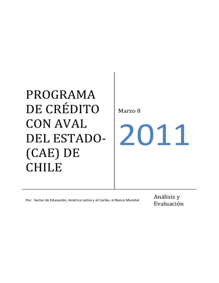 Informe Del Banco Mundial