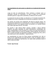 Los exportadores de carne ponen su atención en el potencial del mercado Chino...