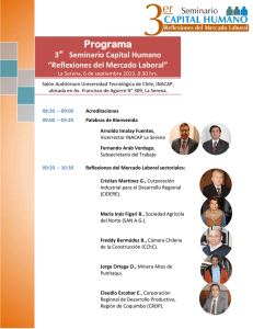 Ver Programa III Seminario Capital Humano