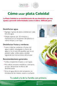C mo usar la plata coloidal