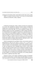 CENTRO DE INVESTIGACIÓN Y DOCUMENTACIÓN EDUCATIVA (CIDE)