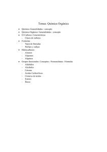 Temas: Química Orgánica
