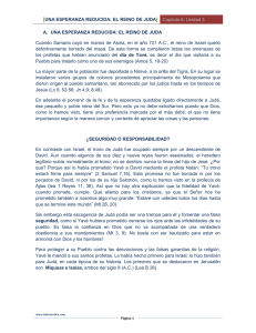 6. Una Esperanza reducida: El Reino de Jud .