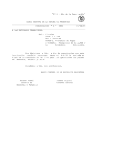 COMUNICACION "A" 2896 (5/4/99)