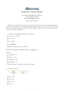 Examen de calculo