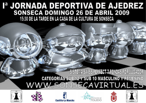 CARTEL REGLAMENTO I JORNADA 2009