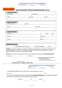 Solicitud titulo 2bachiller