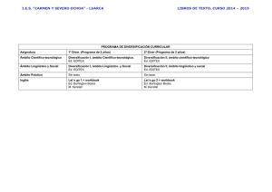 Libros de texto para DIVERSIFICACI N.