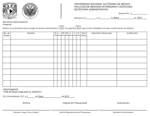 Formato de Pago de Tiempo Extraordinario