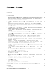 Contenido / Summary