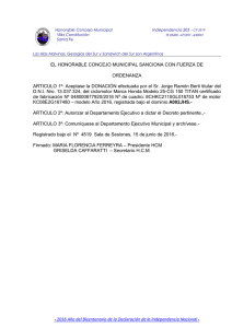 4519 Donación ciclomotor Sr. Intendente