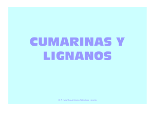 Cumarinas, Lignanos, Taninos y Quinonas: Química Farmacéutica