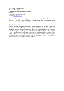 Pol tica cultural, derechos culturales y prensa nacional en M xico