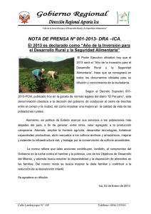 NOTA N 001 2013