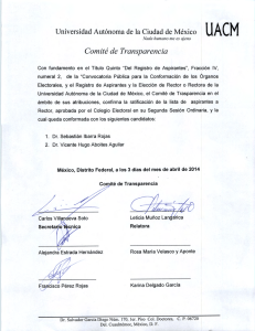 uacm Comite Transparencia