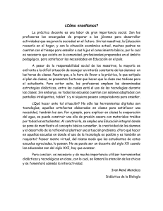 Cómo enseñamos ivan
