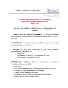 Bibliografia Psicologia