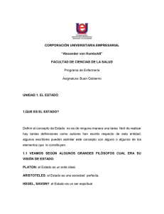 DOCUMENTO QUE ES EL ESTADO