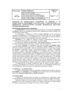 Estructuras I. Tema 1