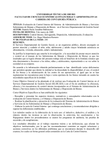 Descargar este adjunto (Evaluacion control interno sistadm bienes y servicios SEDEGES.doc)