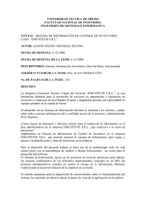 Descargar este adjunto (Sistema de informacion de control de inventario caso emcotevis srl.doc)