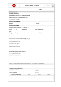 Parte de notificaci n de accidente laboral