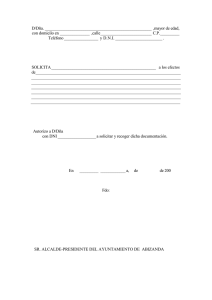 Ver documento sobre Solicitud de certificados