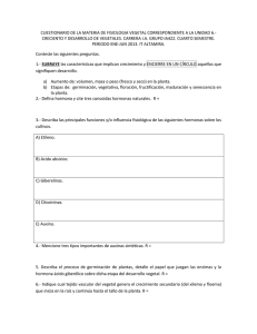 CUESTIONARIO DE LA MATERIA DE FISIOLOGIA VEGETAL UNIDADE 6