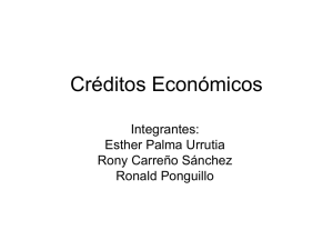Créditos Económicos