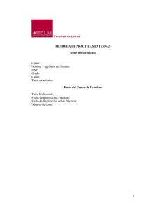 Curso: Nombre y apellidos del alumno: DNI: