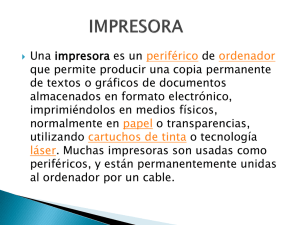 Una impresora es un de que permite producir una copia permanente