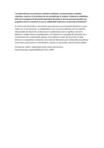 Un desarrollo que no promueve y fortalece confianzas.doc
