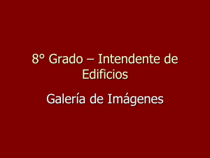 08º Grado - Intendente de Edificios - Galería de Imágenes
